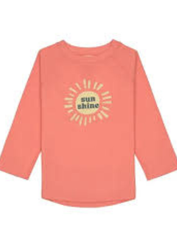 Laessig LSF Long Sleeve Rashguard Sunshine Coral 86 (12-18m)