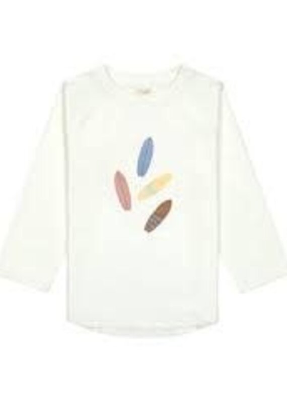 Laessig LSF Long Sleeve Rashguard 4 Boards Sea Salt 62/68 (3-6m)