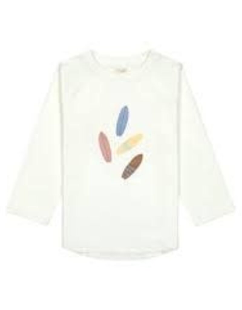 Laessig LSF Long Sleeve Rashguard 4 Boards Sea Salt 62/68 (3-6m)