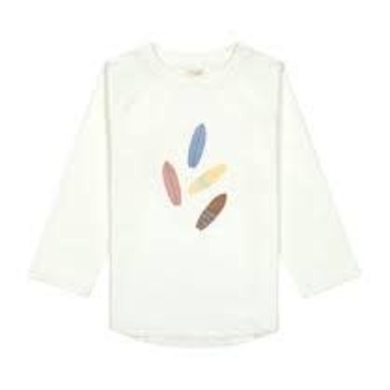 Laessig LSF Long Sleeve Rashguard 4 Boards Sea Salt 62/68 (3-6m)