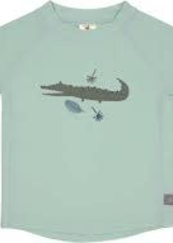 Laessig LSF Korte Mouwen UV-shirt Crocodile Mint 92