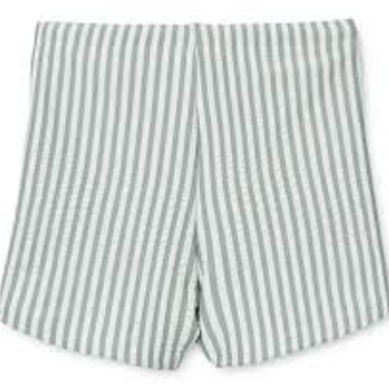 Liewood Otto Seersucker Swim Pants Sea Blue White 104