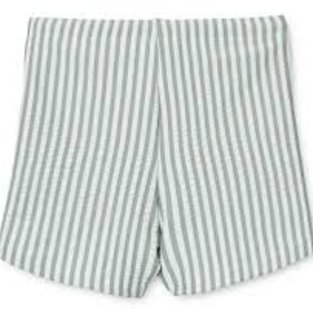 Liewood Otto Seersucker Swim Pants Sea Blue White 86