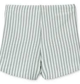 Liewood Otto Seersucker Swim Pants Sea Blue White 122