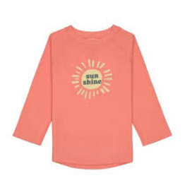 Laessig LSF Long Sleeve Rashguard Sunshine Coral 92 (18-24m)