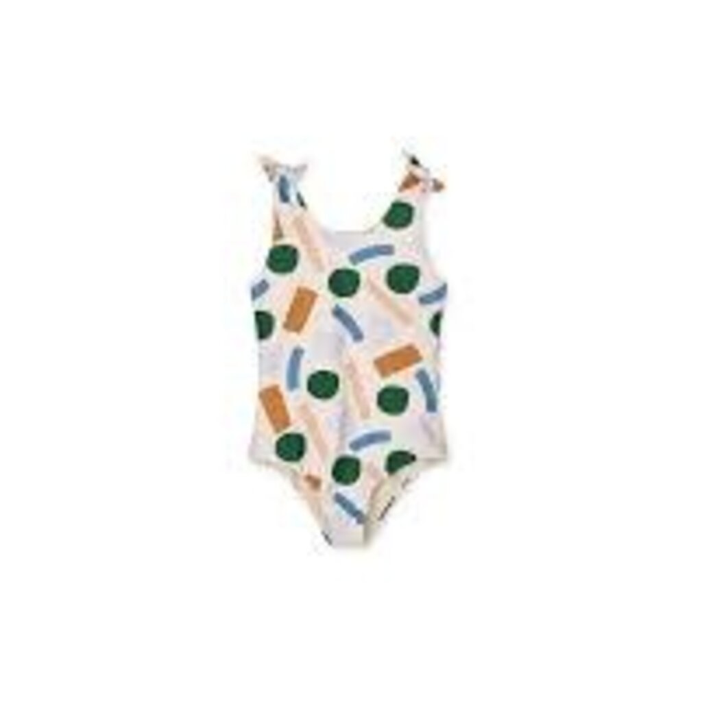 Liewood Bitte swimsuit Paint stroke / Sandy 92(2y)