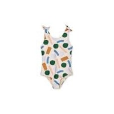 Liewood Bitte swimsuit Paint stroke / Sandy 92(2y)