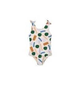 Liewood Bitte swimsuit Paint stroke / Sandy 92(2y)