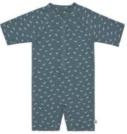 Laessig LSF Zwempak Korte Mouwen Waves Blue 62/68