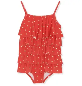 Konges Sloejd Mannucci Swimsuit Kelly Red Dot 12m
