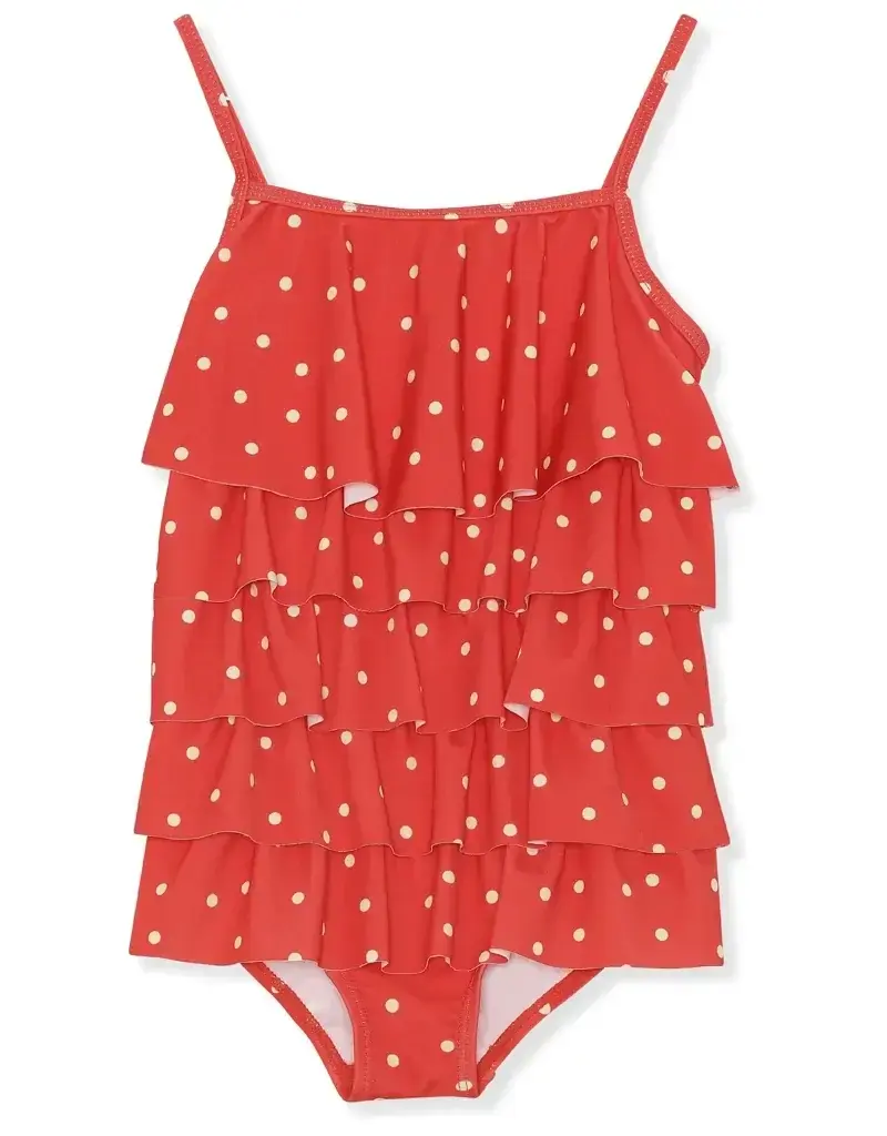 Konges Sloejd Mannucci Swimsuit Kelly Red Dot 12m