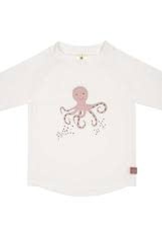 Laessig LSF Korte Mouwen UV-shirt Octupus Wit 98