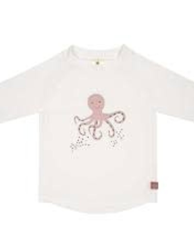 Laessig LSF Korte Mouwen UV-shirt Octupus Wit 98