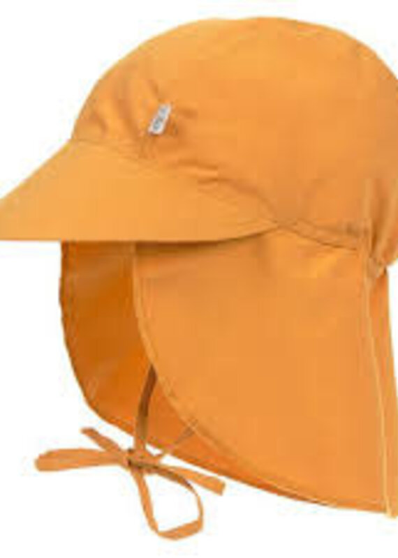 Laessig LSF Sun Protection Flap Hat gold 3-6m