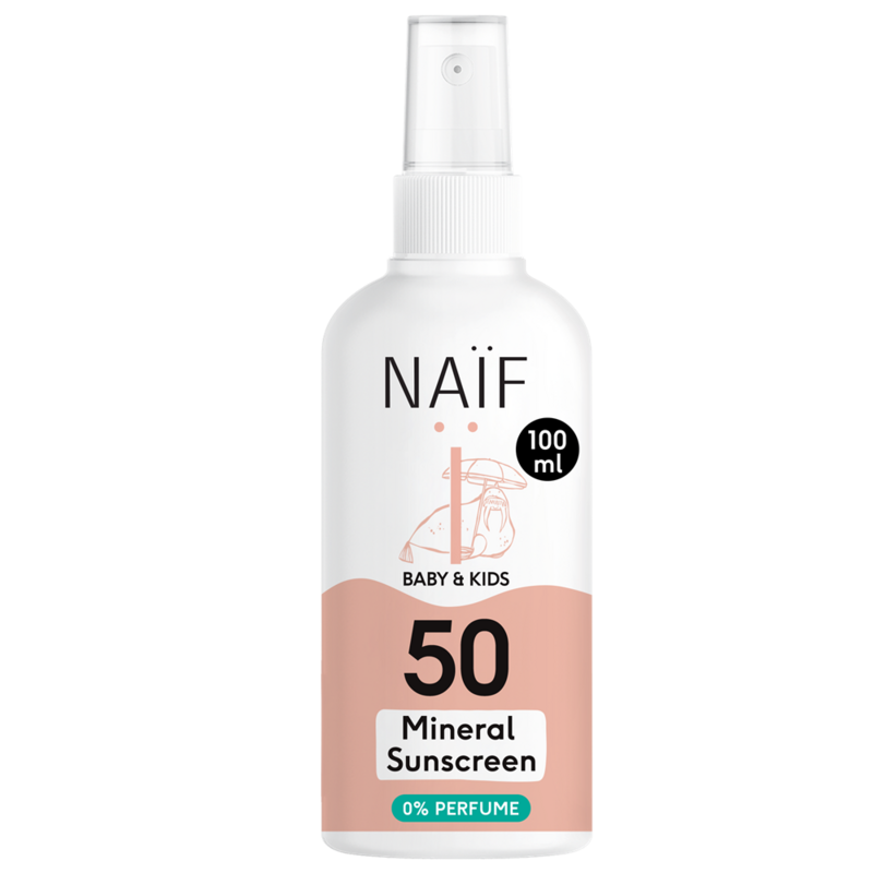 Naïf Copy of Baby & Kids  - Zonnelotion Spray SPF50 - no perfume - 100 ml