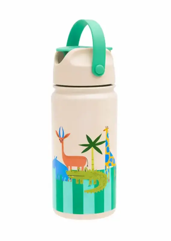 The Cotton Cloud Insulated Stainless Steel Bottle Croc Rock