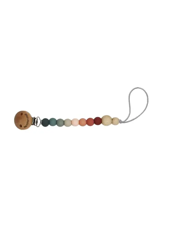 The Cotton Cloud Copy of Bonbon Pacifier Holder Rust