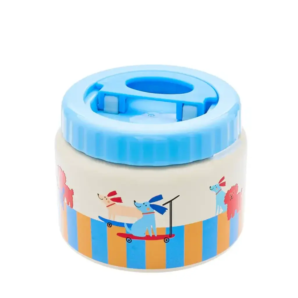 The Cotton Cloud Thermo Food Jar Woof Gang 350ml