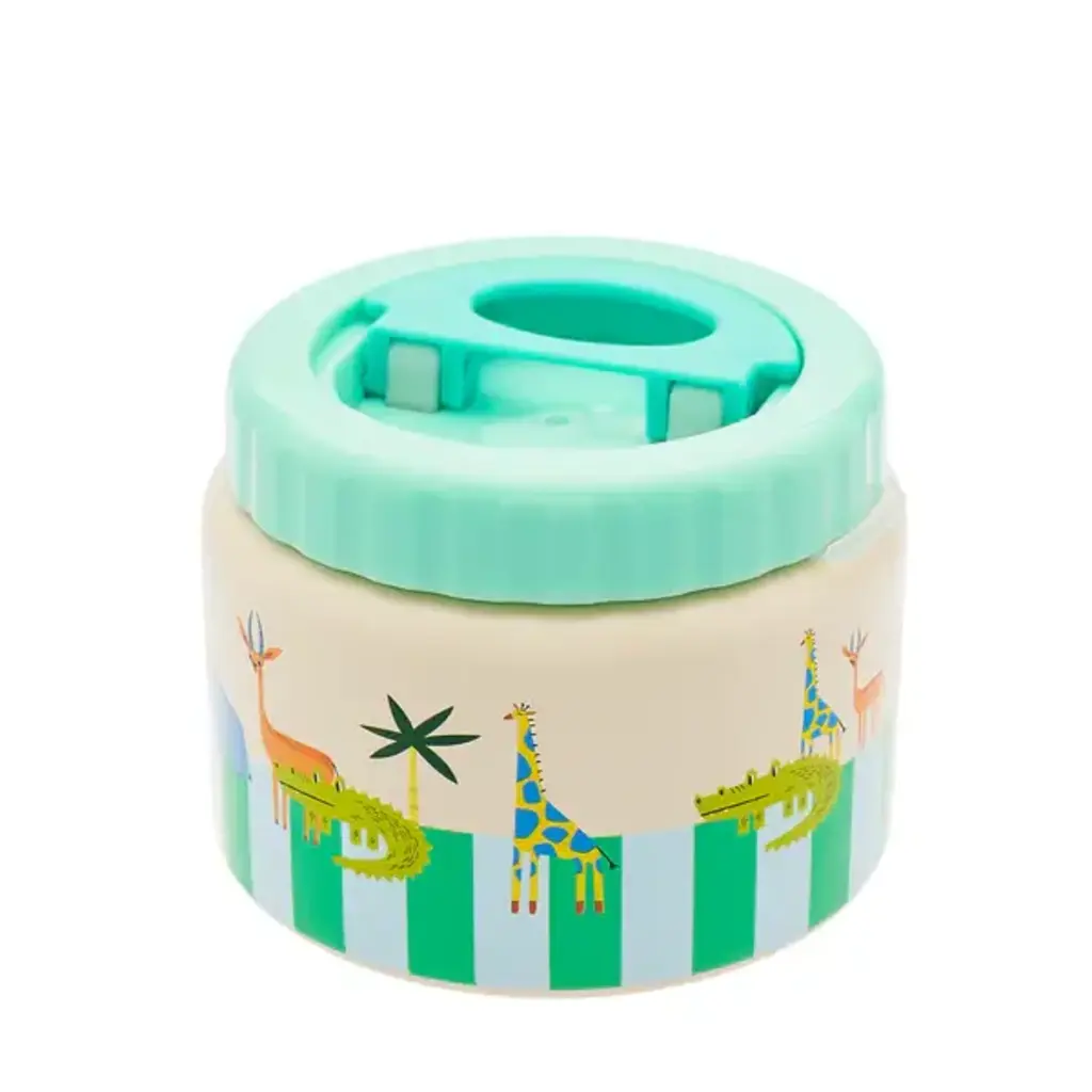 The Cotton Cloud Thermo Food Jar Croc Rock 350ml