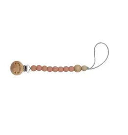 The Cotton Cloud Copy of Bonbon Pacifier Holder Rust