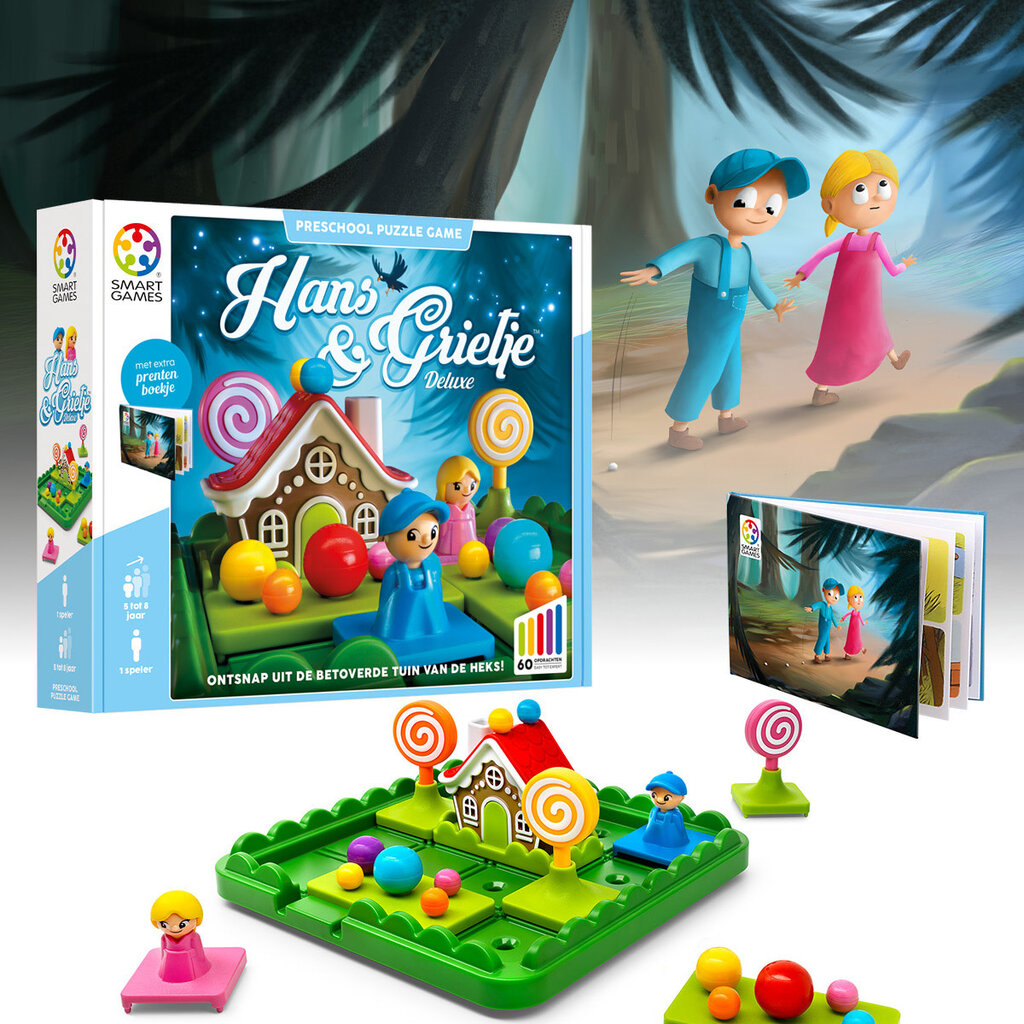 Smartgames Hansel & Gretel - Deluxe (60 opdrachten)