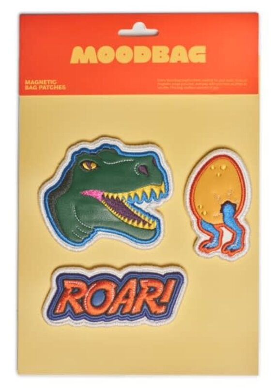 Moodbag Magnetic Patches Dino Mania