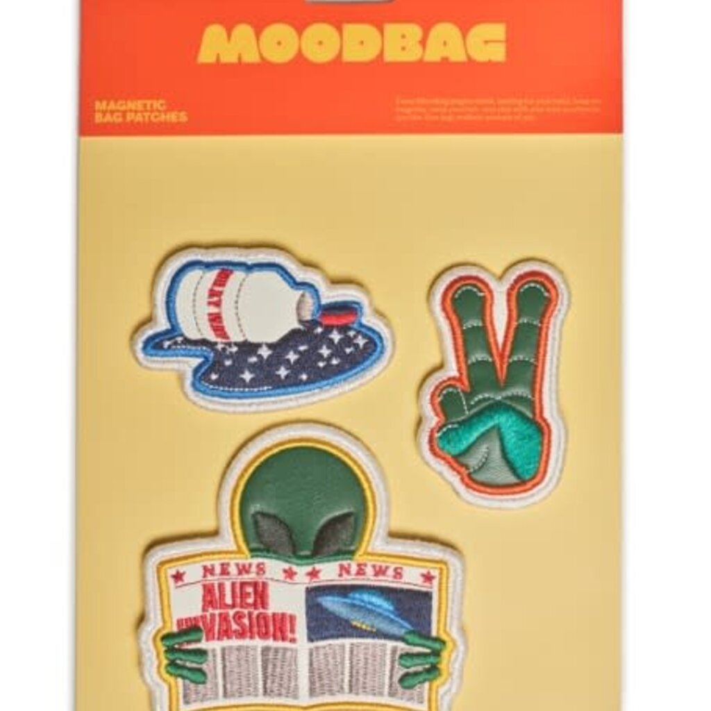 Moodbag Magnetic Patches Alien Invasion