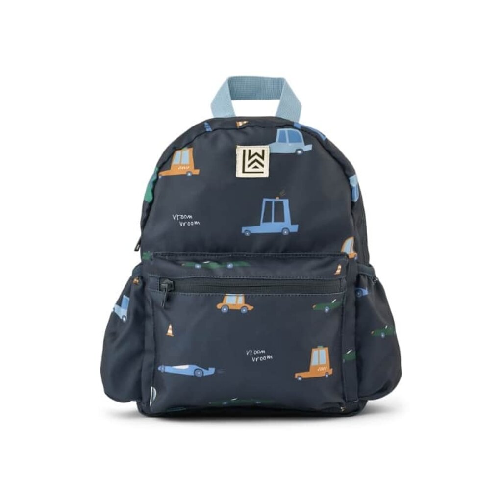 Liewood Andreas Backpack Cars / Classic navy