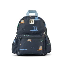 Liewood Andreas Backpack Cars / Classic navy