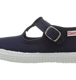 Cienta T-Strap Velcroschoen Dark Blue
