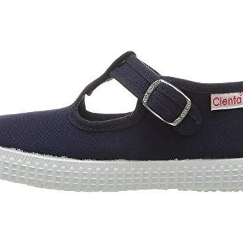 Cienta T-Strap Velcroschoen Dark Blue