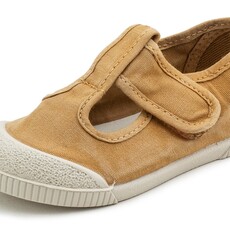 Cienta T-Strap Velcroschoen Mustard