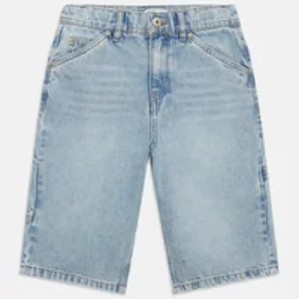 Name It Nkmryan Dnm Bermuda 3800-Im Noos Light Blue Bleached Denim