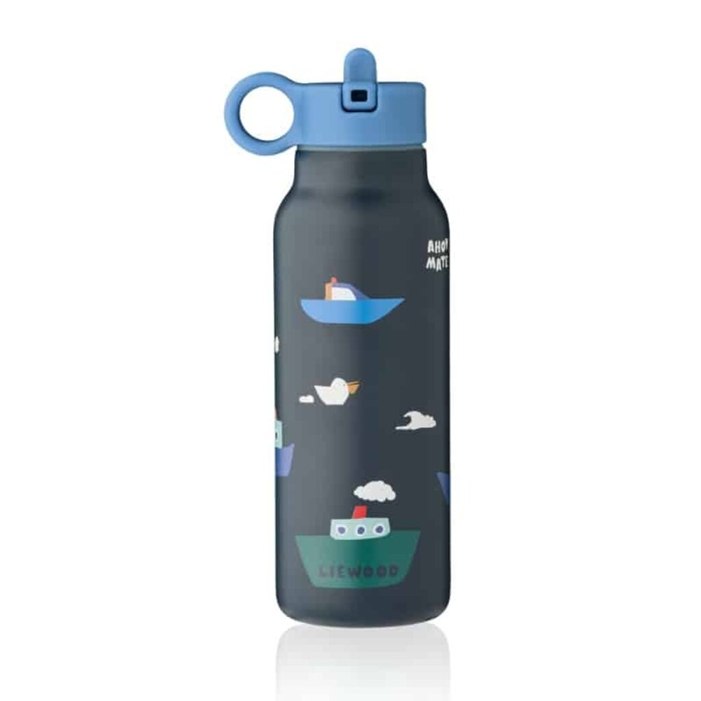 Liewood Falk Water Bottle 350 ml Sailing / Classic navy