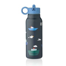 Liewood Falk Water Bottle 350 ml Sailing / Classic navy