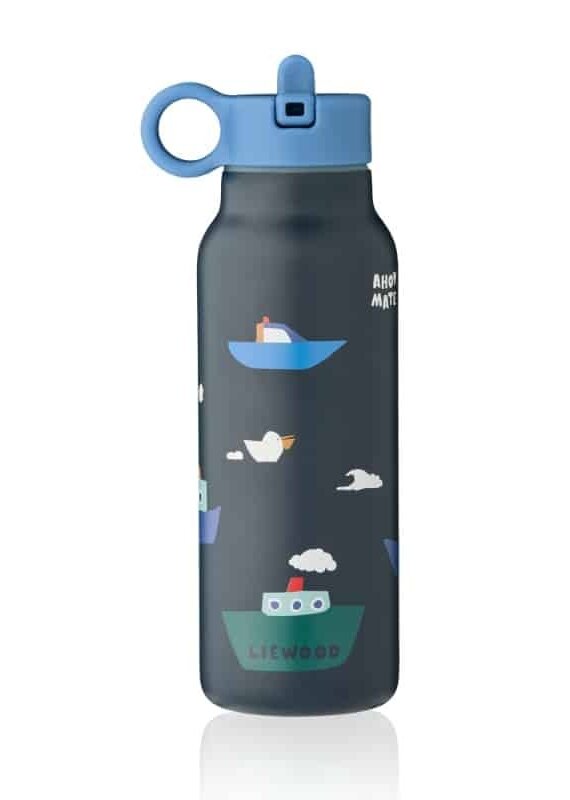 Liewood Falk Water Bottle 350 ml Sailing / Classic navy