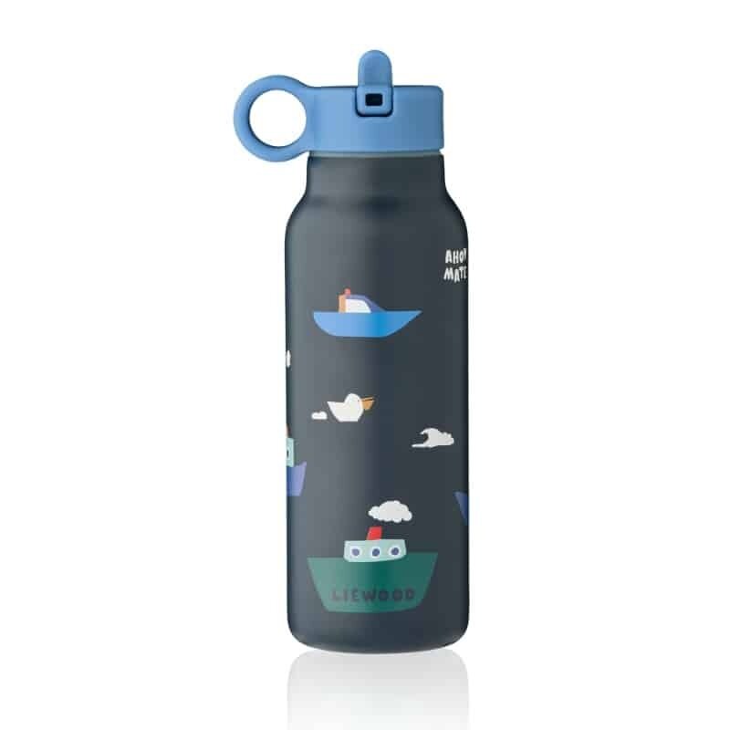 Liewood Falk Water Bottle 350 ml Sailing / Classic navy