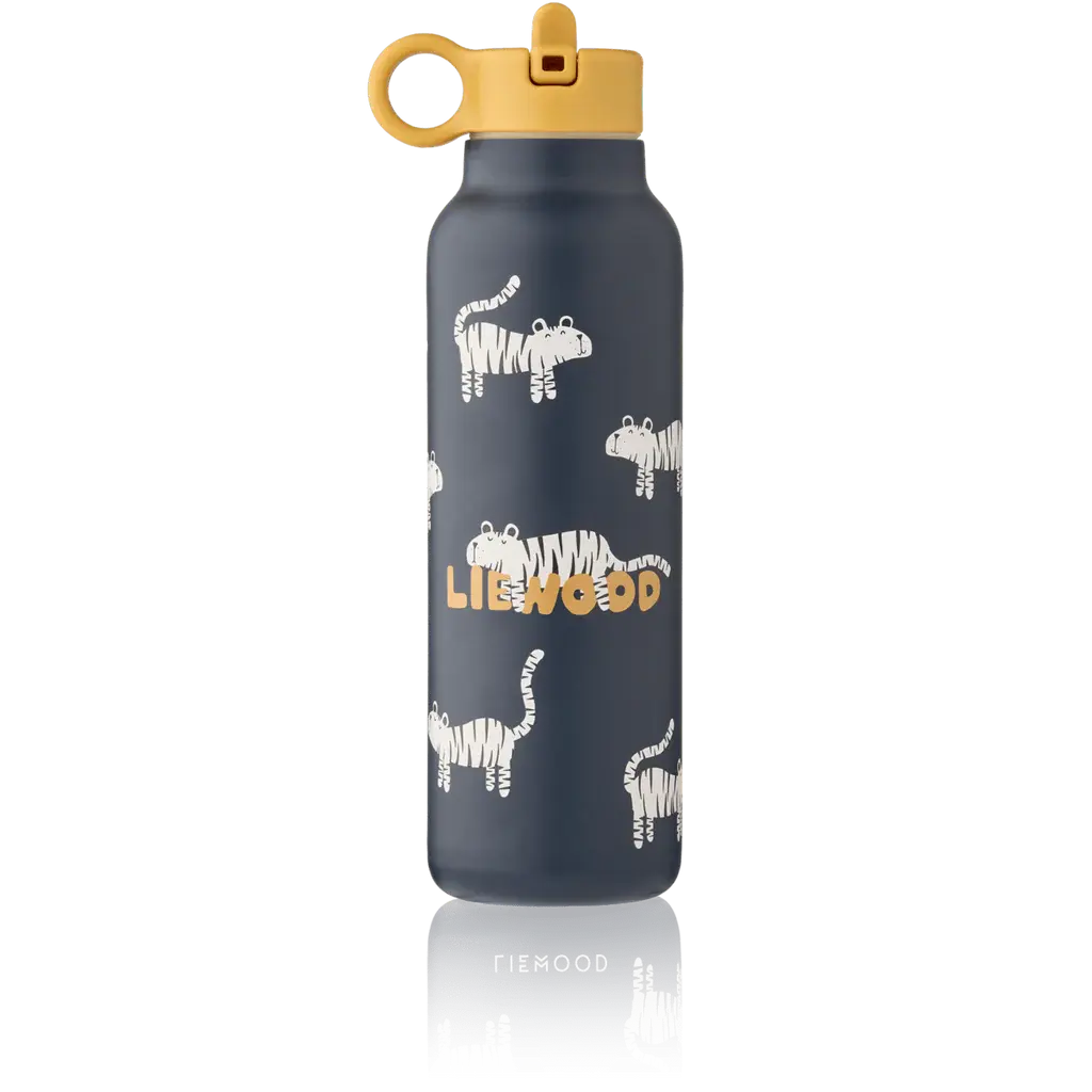 Liewood Falk Water Bottle 500 ml Tiger / Classic navy