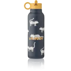 Liewood Falk Water Bottle 500 ml Tiger / Classic navy