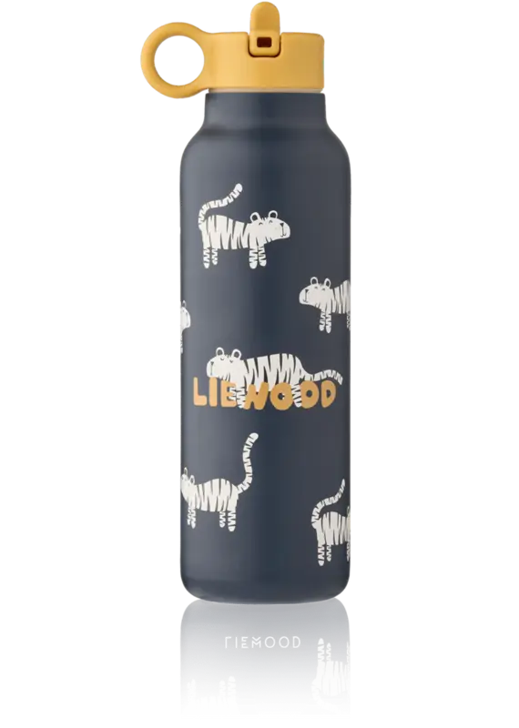 Liewood Falk Water Bottle 500 ml Tiger / Classic navy