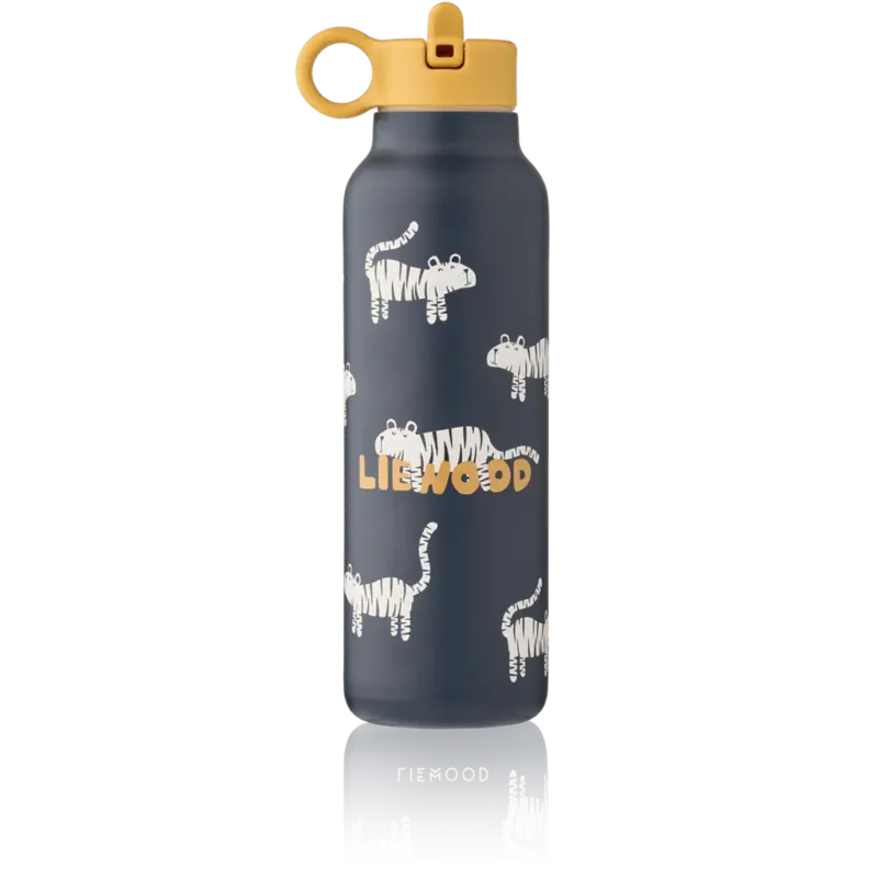 Liewood Falk Water Bottle 500 ml Tiger / Classic navy