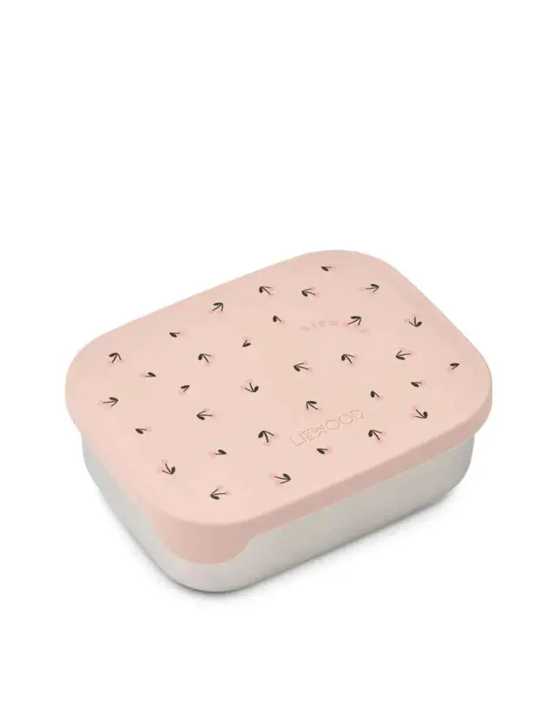 Liewood Arthur Printed Lunchbox Mini Cherry heart / Rosey