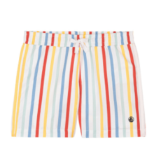 Petit Bateau Short De Bain A0Fjo Marshmallow/Multico ss26