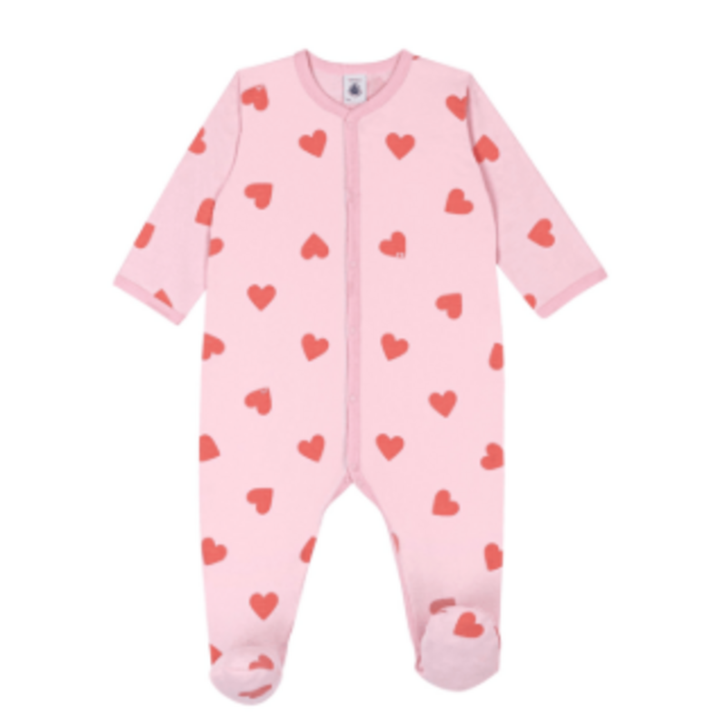 Petit Bateau Sleepsuit Y A0Faz Marquise/Peachy ss26
