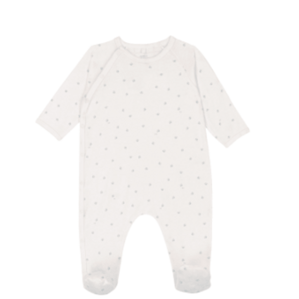 Petit Bateau Sleepsuit A0F2Q Marshmallow/Spray ss26