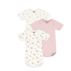 Petit Bateau 3 Bodies Us Mc A0Fqx Variante 1 ss26