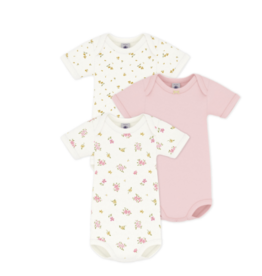 Petit Bateau 3 Bodies Us Mc A0Fqx Variante 1 ss26