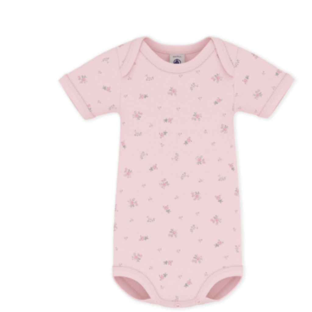 Petit Bateau Body Us Mc A0Fqp Barely/Multico ss26