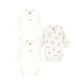 Petit Bateau 3 Bodies Naiss Ml A0Dzg Variante 1 ss26