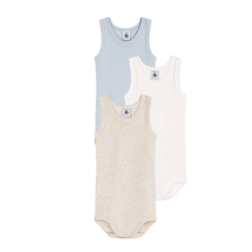 Petit Bateau 3 Bodies Sm A0Cx0 Variante 1 ss26
